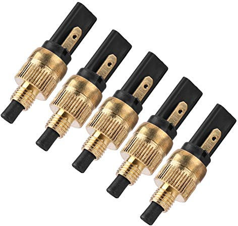 Interruptor de Luz de Freno de 5 Piezas, para Ducat, Moto, ATV, Sport Pit, Electr Match El Interruptor de Luz de Freno Delantero está Hecho por Ic Bike Interrupteur Moto, Luz de