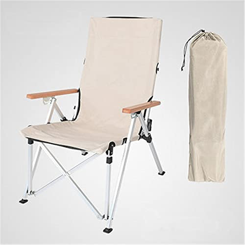 VNGBFGDFVN Klappstuhl für den Außenbereich, Liegestuhl, Angelstuhl, Rückenlehne, Freizeitstuhl, verstellbar, Strandstuhl, Liegestuhl, Picknick/Grau/97X70X57Cm