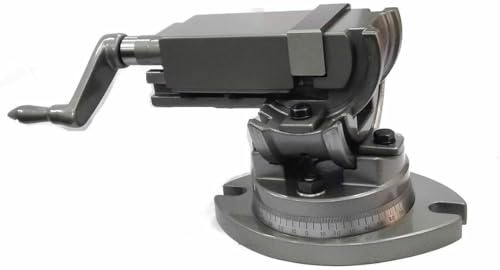 Buyohlic Morsa universale per fresatrice, 50 mm, 3 vie