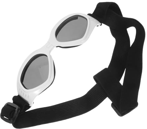 VERDANVERSE Hundebrille Faltbar Für Kleine Mittelgroße Große Rassen Mit Uv-Schutz Als Haustierbrille Schutzbrille Für Augen Im Außenbereich