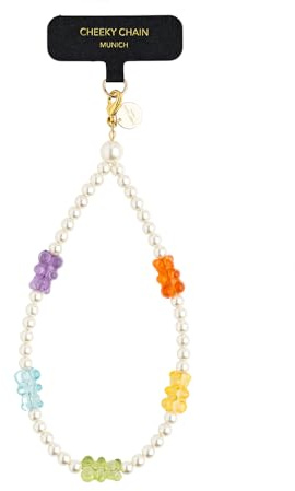 Cheeky Chain Handyanhänger Gummy Bear creampearl/colormix, one Size