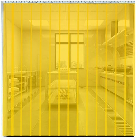 SYFXZZDS Tenda a Striscia in PVC Tenda a Doghe in PVC Impermeabile per Porte Garage, Magazzino, Personalizzato(1.7mm,75x220cm)