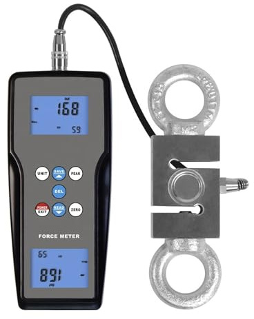 Misuratore di forza digitale FM-207-200K, 500K, 1000K, misuratore tensione push-pull 9800N, 1000kgf, 2200Lbf Alta sensibilità(207-500K)
