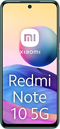 Redmi Note 10 5G Smartphone Dual 5G SIM RAM 4GB ROM 64GB 90Hz 6.5 DotDisplay 48MP Triple Cámara 5000mAh (typ) Batería Verde [Versión en Español]