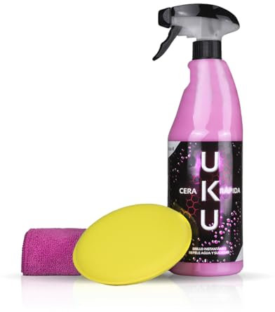 Sisbrill Uku - Cera Rápida - Quick Wax de fácil aplicación y alto Brillo - 750 ml