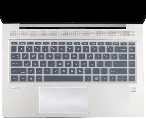 UUONDO Tastatur-Abdeckung für 14 Zoll HP Probook 440 G8 G9/HP Probook 445 G8 G9/HP Probook 640 G7 G8 14 Zoll Laptop, 2023 2022 2021, HP Probook 14 Tastaturschutz, hautklar