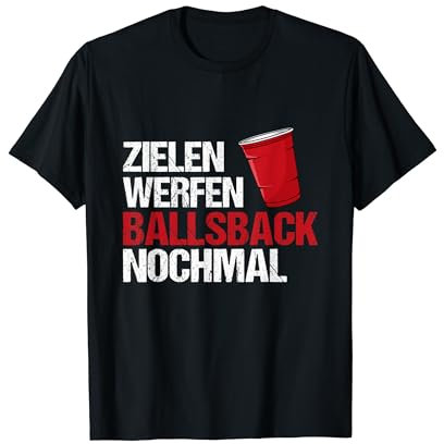 Beerpong Herren Bier Pong Bierpong T-Shirt