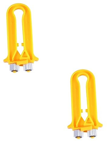 UKCOCO 2stücke Bienenzucht Drahtspanner Crimpwerkzeug Orange Spannungsregulierung Von Rahmen-draht Einfach Zu Bedienen Für Imker Und Bienenzucht