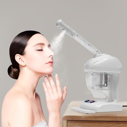 Casques Chauffant Cheveux 480W Professionnel Machine de Soins capillaires Avec Réservoir D'eau 450ml Vapeur Appareil De Soin Des Cheveux,Pour Salon De Coiffure