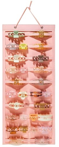 Hänge-Organizer für Haarklammer, Bananenstange, Wandmontage, Klemmleiste