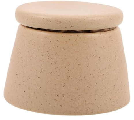 FRCOLOR Tazza per Lavaggio Pennelli in Ceramica Contenitore per Miscelare Colori Ciotola per Strumenti Manicure