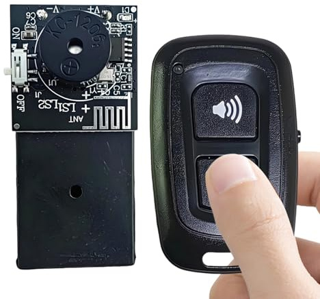 Generisch Emisor de Ruido para bromas – Mando a Distancia con 16 ajustes de Sonido | Divertido Dispositivo de Broma de Juguete | para Fiestas, Oficina, Escuela, Dormitorio, apartamento, Coche