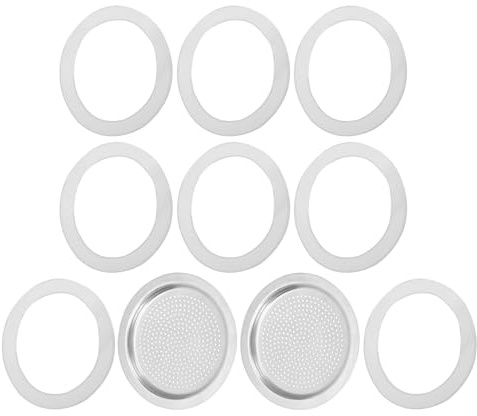 Toyvian Ersatz Dichtung Lebensmittelechtes Silikon 300 Ml Rund für Espressomaschinen Kaffeebecherdeckel Auslaufsicher Kompatibel Haus Küche