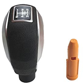 Pomo de palanca de cambios manual de 5 velocidades para Peugeot 207