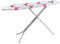 Kleeneze KL063052UKMEMEU Memphis Collapsible Ironing Board – Large Ironing Table, Foldable, Anti-Slip, Lightweight & Portable, Compact, for Left & Right-Handed Users, Adjustable Height, 120 x 38 cm