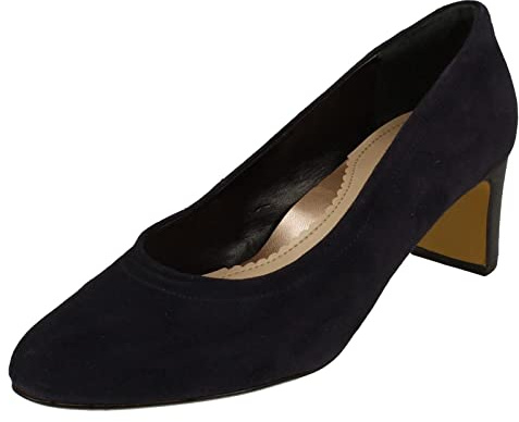 Van Dal Lorne Midnight - Zapato de ante para mujer, azul marino, 37 EU