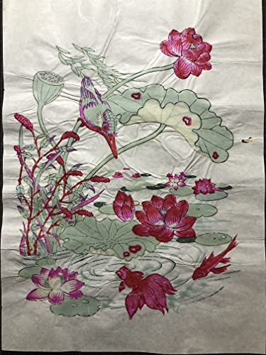 Folk xilografia Capodanno immagini 100% fiori finestra 7