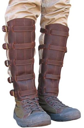 Mittelalterliche Stiefel Wache Abdeckungen Gothic Vintage Wikinger Ritter Piraten Schuhe Abdeckung Beinwärmer Steampunk Grieben Gamaschen Stiefelabdeckungen Halloween Accessoire