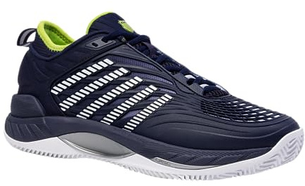 K-Swiss Performance Hypercourt Supreme 2 - Scarpe da Tennis, Peacoat/White/Lime Green,