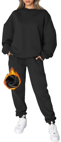 CheChury Chándal de Mujer Sudadera Pullover Mujer Ropa de Casa para Damas y Pantalones Conjunto de Ropa Ropa Deportiva Ropa Casual Damas Chaqueta de Manga Larga Trajes de Gimnasia Otoño Invierno
