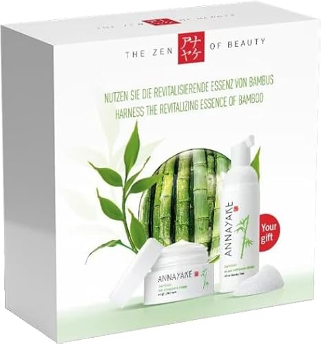 Annayake - Bamboo Set - Energizing Face Care 50ml + Softener Cleansing Foam 50ml