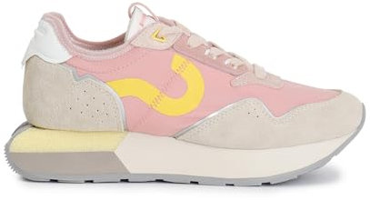 CAFèNOIR - Running en Tissu Et Daim Rose Combo, pour Femme, Couleur Multicolore, Taille 37