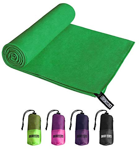 Sportheld® MIKRO-Faser - Hand-Tuch in 5 Farben + 3 GRÖßEN: 80x40cm | 120x60cm | 160x80cm