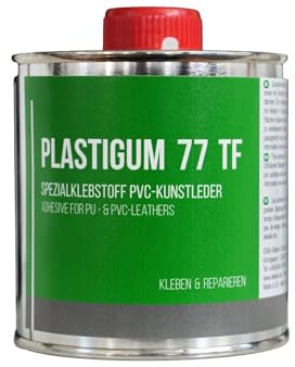 ANKO PLANEN PVC Planen Kleber – Plastigum77 – 250ml Pinseldose, Kontaktkleber für LKW Planen und PVC Teichfolien