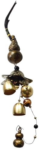 Carillons éoliens, Cloches De Carillon éolien en Métal Vintage, Ornement Chinois Feng Shui Porte-Bonheur à Suspendre pour Porte-Bonheur(Courge chanceuse)