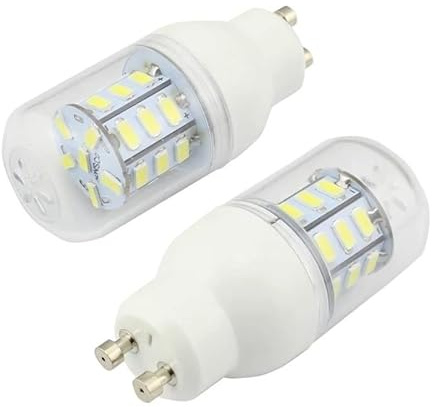 AKSPET Fengyan Home Bulbs 10pcs/lot LED Small Corn Lamp E27/B22/G9/GU10/E14 12V-85V LED Light Source Household Lamp (Size : GU10 Cold White)