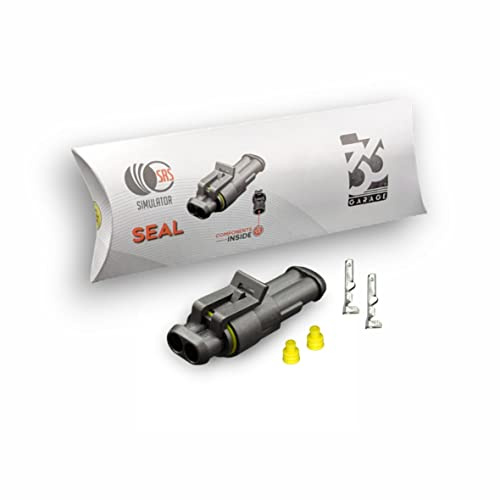 GARAGE33 | Airbag Gurtstraffer Belt Tensioner Emulator Test-Simulator Tester - Seal | Widerstand Bypass Resistor Emulator | universal zur Fehlersuche und Diagnose | Umbau auf Sportsitze uvw.