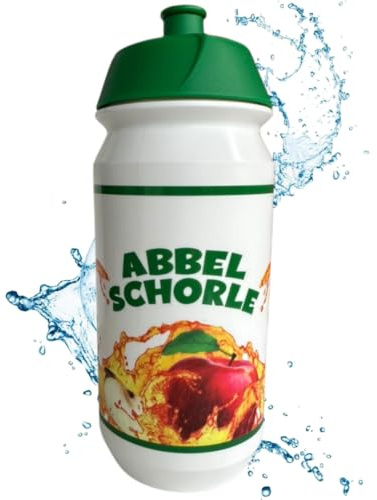 Most Muckis Upgrade Yourself Trinkflasche Abbelschorle 500ml BPA-freie Wasserflasche für Sport Fitness Freizeit Outdoor Fahrrad Arbeit Reise Schule Geschenkidee Aesthetic Zubehör nachhaltig