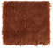 BENECREAT Tessuto In Pelliccia Sintetica Marrone, Tessuto In Pelliccia Artigianale Pretagliato Morbido Peluche Da 40x40 cm per Costumi, Tappeti, Cuscini, Cucire, Decorazioni