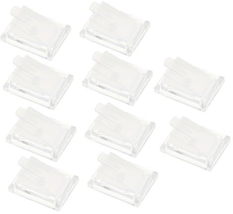 COLLBATH 10stücke Acryl Ring Display Steht Tragbare Ringständer Ringhalter Für Theken Messen Einzelhandel Dekoration Kommode Hochzeit Verlobung Geburtstag Weihnachten