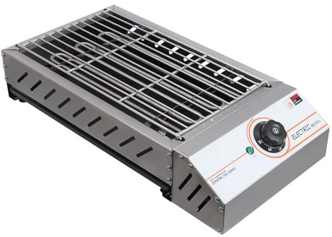 Camping Barbacoa de gas Termómetro de cocción función de parrilla para hornear Barbacoa de picnic pequeña para balcón barbacoa parrilla eléctrica portátil 220V