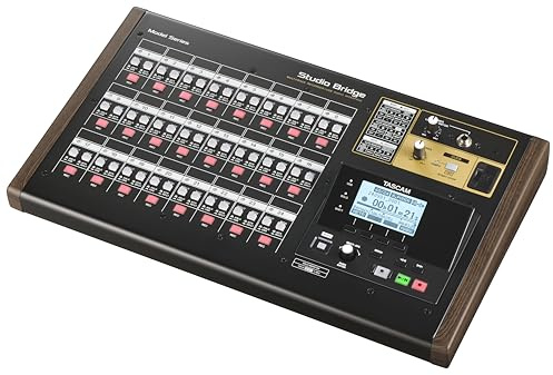 TASCAM Studio Bridge 24-Kanal Multi-Track-Recorder und USB-Audio-Interface mit MIDI — High-Fidelity, Aufnahme in Studioqualität