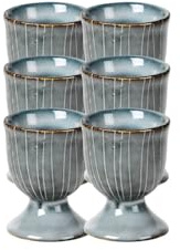 Broste Copenhagen Nordic SEA Eierbecher 6,5 cm Set6