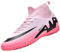 VTASQ Scarpe da Calcio Bambini e Ragazzi Professionale Competizioni All'aperto Sportivo Scarpe da Allenamento Adolescenti Scarpe da Calcetto Prato Artificiale Rosa EU38