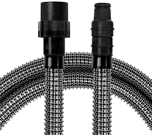 PRIMEBAG Gewebeschlauch 2m 58mm passend für Parkside Performance PPWD 30 | A1/B2 2, Werkstattsauger Meter