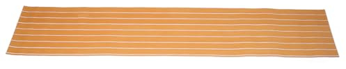 Asixxsix Pavimentazione per Barca in Schiuma Eva, Lastra per Terrazza Autoadesiva Antiscivolo con Struttura in Finto Teak per Barche, Yacht, Motoscafi, (240 * 45 cm)