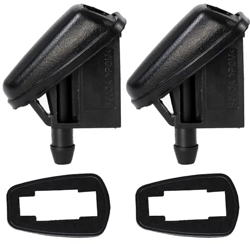 Gicleurs de Lave-Glace compatibles avec Mini Cooper R50 R52 R53 (Lot de 2) - Essuie-Glace Avant 61667061614 61667061611