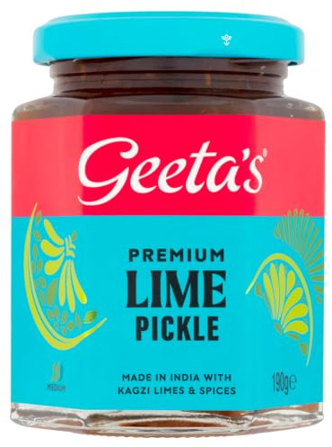 Geeta's Pepinillo de lima premium mediano 190 g