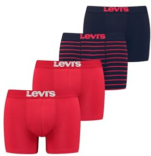 Levi's Boxer underkläder herr 3-pack, Röd/svart, L