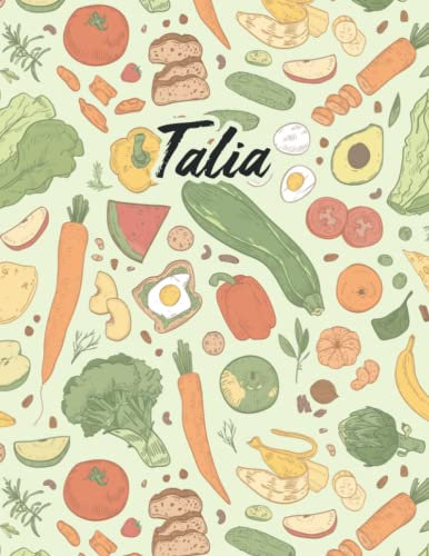 Talia: Weekly Menu Planner & Grocery ListDiabetes Superfoods Cookbook And Meal Planner
