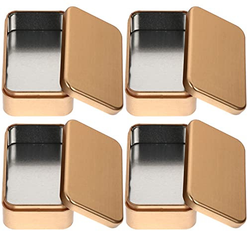 Cabilock Babyspielzeug Aufbewahrungsbox 4 Stücke Verpackung Party Karten Lose Jelwery Deckel Küche Kerzen Schätze Leere Behälter Organisator Süßigkeiten Halter Behälter Munitionskiste