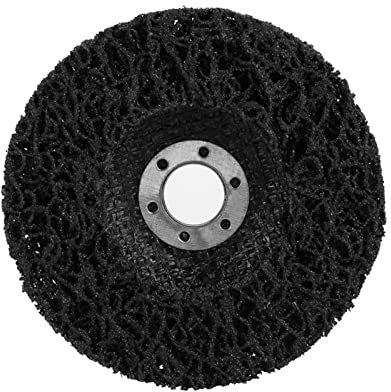 5 Dischi a Strisce da 100 Mm, Sverniciatore Rapido Per Smerigliatrice Angolare, Per Pulire E Rimuovere Il Rivestimento di Vernice, Saldature di Ruggine Per Metallo E Legno