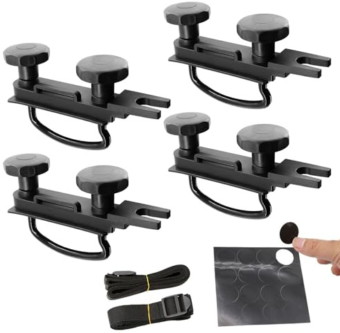 Dachbox Befestigung Set - U Bügel Halterung Mit 23 Stück U-Bolzen, Auto Van Montage Fitting Kit, U-Schrauben Schellen 86mm Innenbreite, Installationszubehörsatz