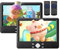 YOTON Reproductor de DVD portátil para niños de 10,5 pulgadas, reproductor de DVD portátil para niños, compatible con reproducción de tarjetas USB/SD, con soporte para reposacabezas, 5 horas de