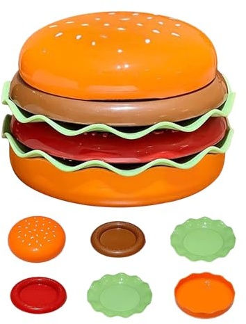 Skålar & tallrikar – hamburgare mini kvällstallrik | serveringsskål dipsås för hushåll barn vuxna fest