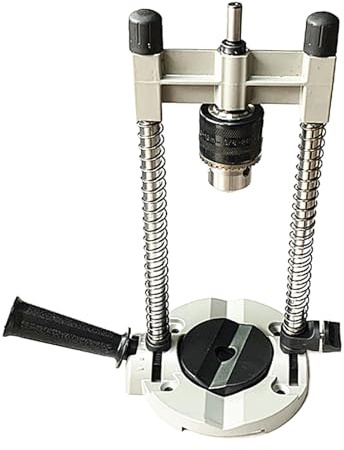 RoaQinFo Drill Bracket Precision Drill Guide Jig Attachment Adjustable Portable Drill Press Multi Angle Drill Guide Attachment Sturdy Construction Suitable